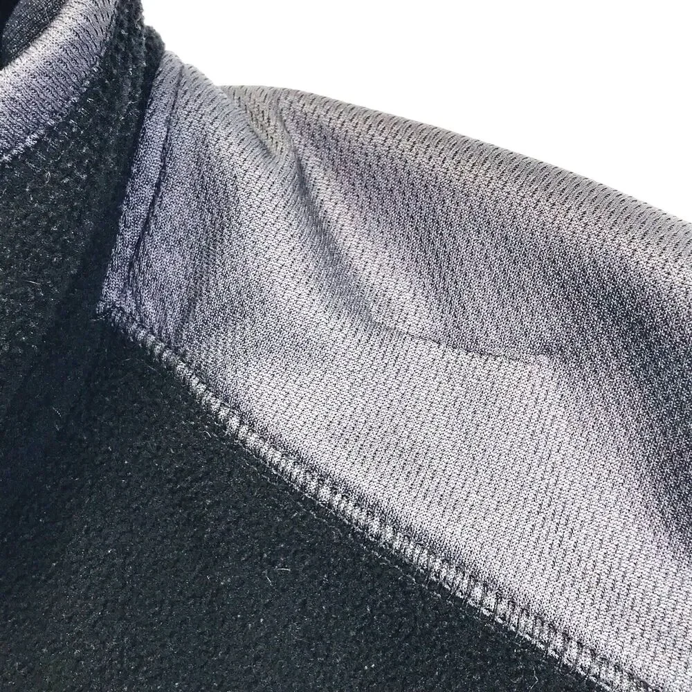 Courage USA Jacket Micro Fleece Full Zip XXL Black Gray Skateboard Streetwear